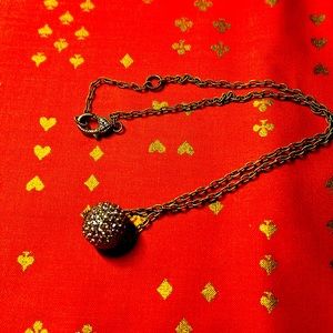 Pave Ball Necklace